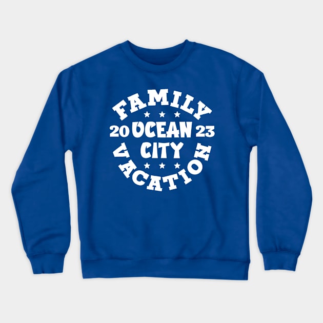 Ocean City 2023 Crewneck Sweatshirt by colorsplash